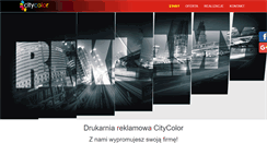 Desktop Screenshot of citycolor.pl